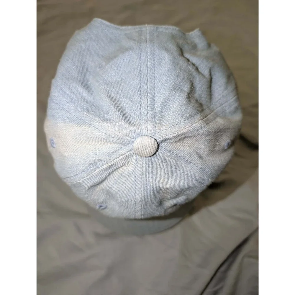 OBEY Hat Adjustable Light Blue Snap Back Baseball Cap